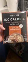 Quick Cooking Oatmeal Maple & Brown Sugar
