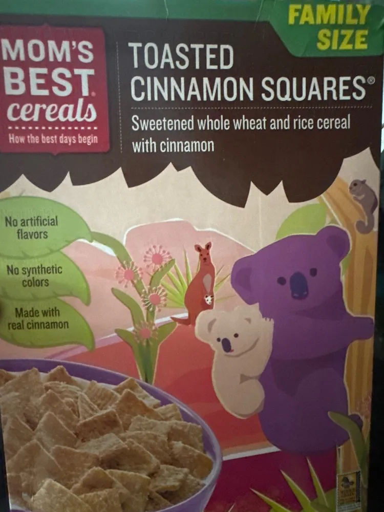 Whole Wheat And Rice Cereal With Cinnamon