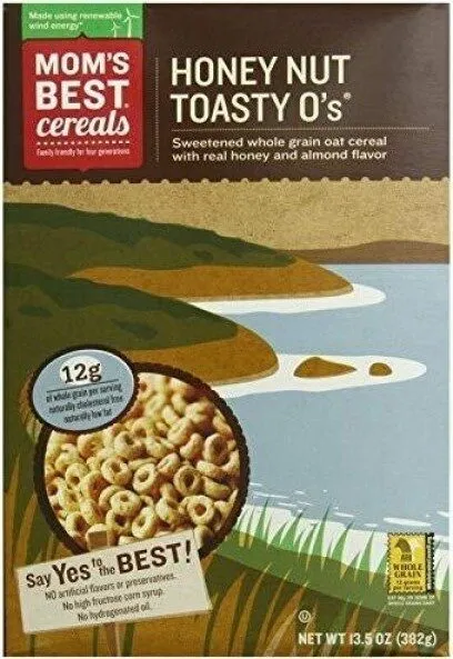 Honey nut toasty o's cereal