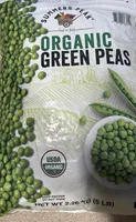Organic Green Peas