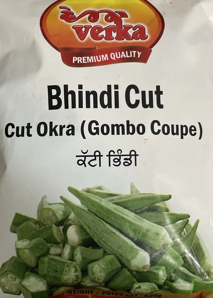 Bhindi cut