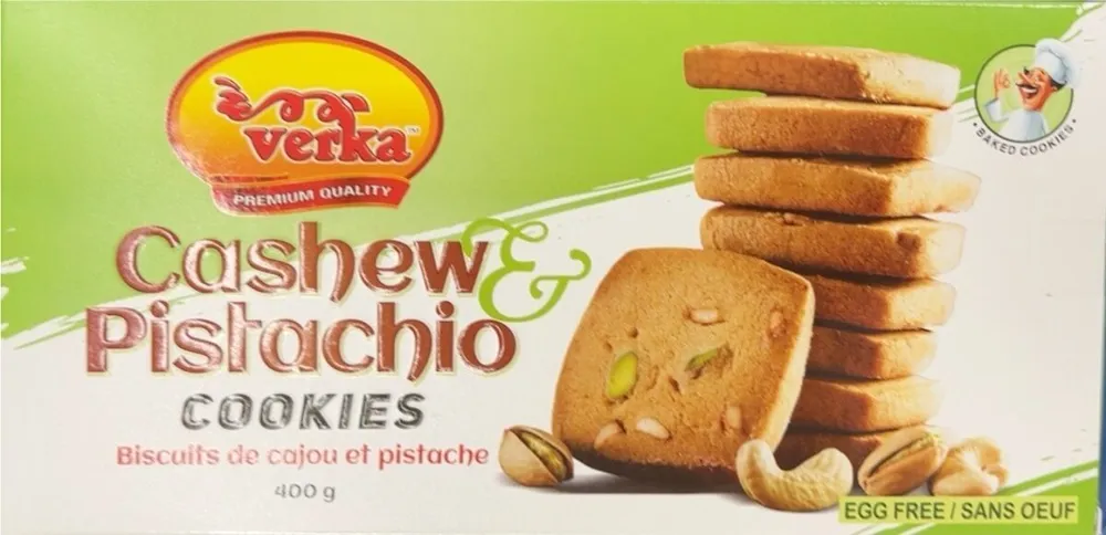 Cashew Pistachio Cookies
