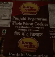 Punjabi Vegitarian Whole Wheat Cookies