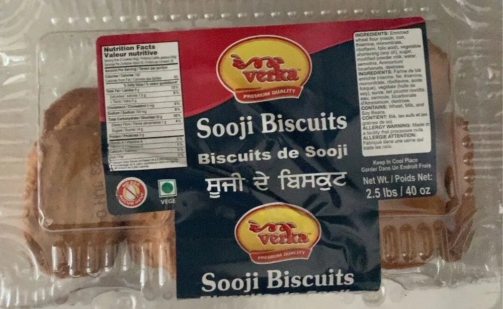 Sooji biscuits