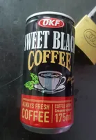 Sweet black coffee