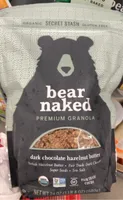 Dark chocolate hazelnut butter premium granola