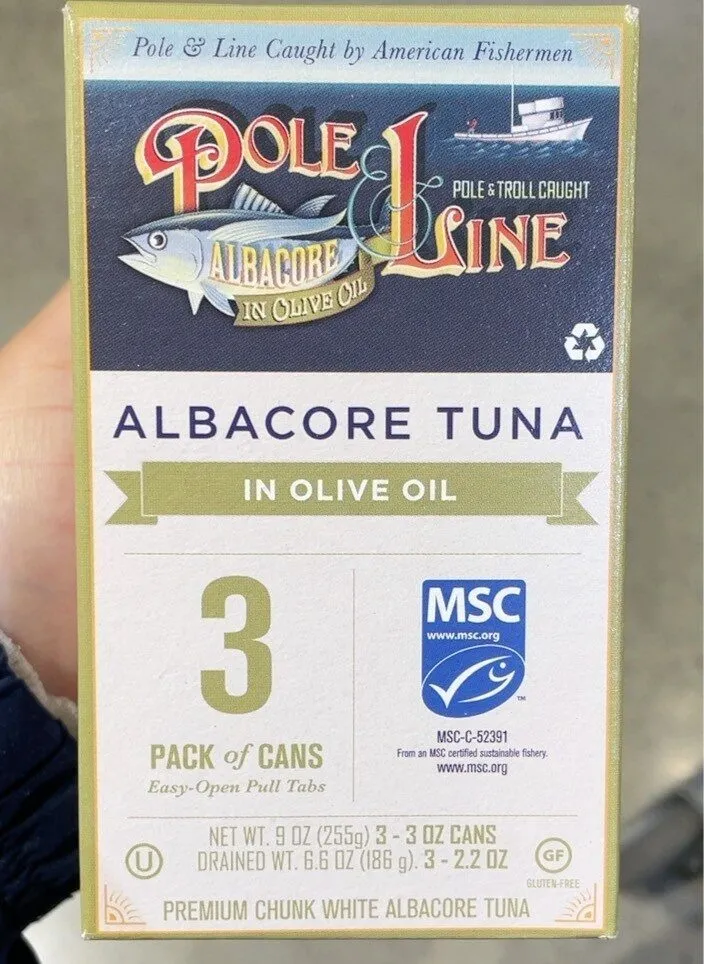 Albacore tuna in olive oil 3 pack