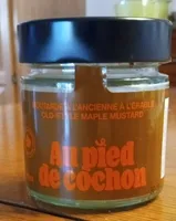 Moutarde dijon à l’ancienne à l’érable