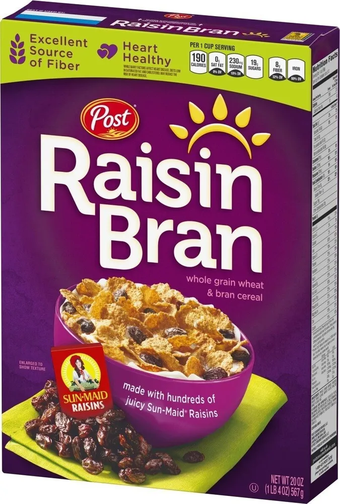 Raisin bran cereal