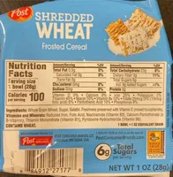 Shredded Wheat Frosted Cereal
