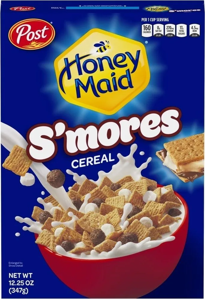 Honey maid s'mores cereal
