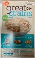 Cereal, coconut almond crunch