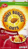 Honey bunches of oats strawberries cereal