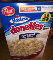 Powdered mini donuts cereal