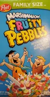 Marshmallow fruity pebbles