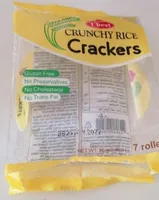 Crunchy Rice Crackers