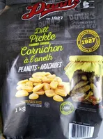 Arachides saveur de cornichon à l'aneth