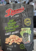 Dill pickle flavoured peanuts