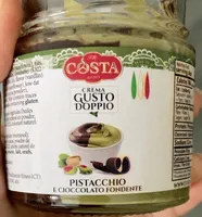 Crema gusto doppio pistacchio e cioccolato fondente
