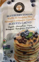 Blueberry Cocoa Waffle & Pancake Mix