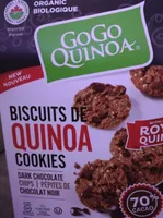 Biscuits de quinoa cookies