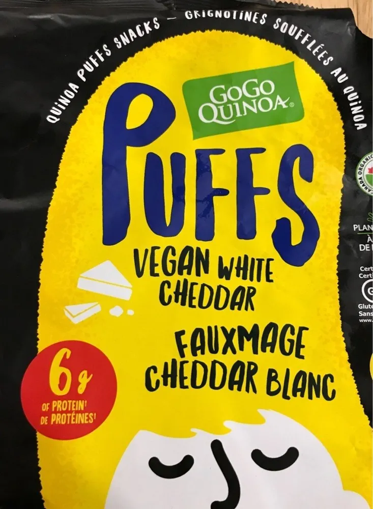 Vegan White Cheddar Puffs