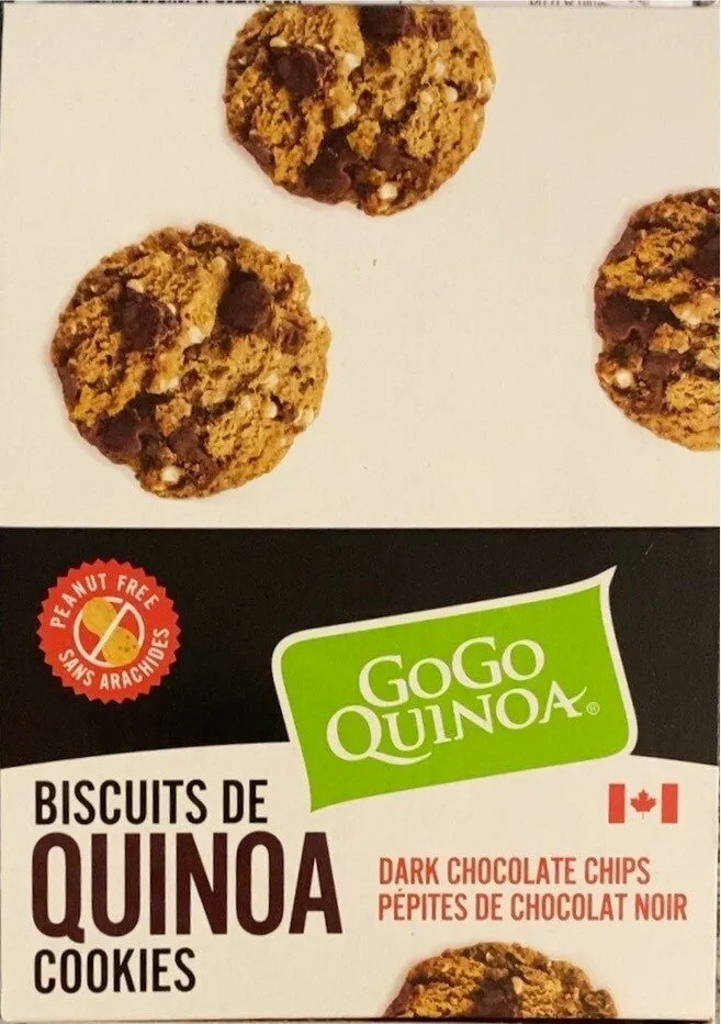 Dark Chocolate Chip Quinoa cookie