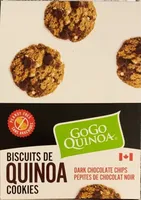 Dark Chocolate Chip Quinoa cookie
