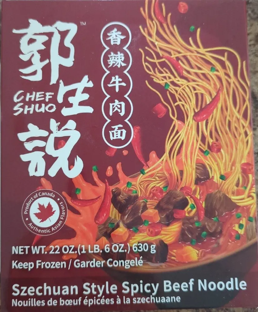 Szechuan Style Beef Noodle