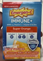 Emergen-C Immune+ Super Orange