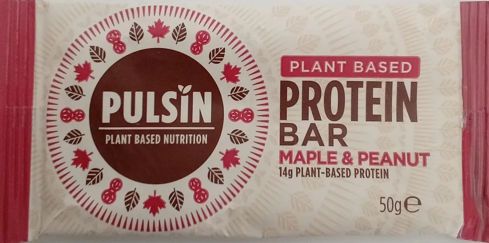 PLANT BASED PROTEIN BAR MAPLE & PEANUT