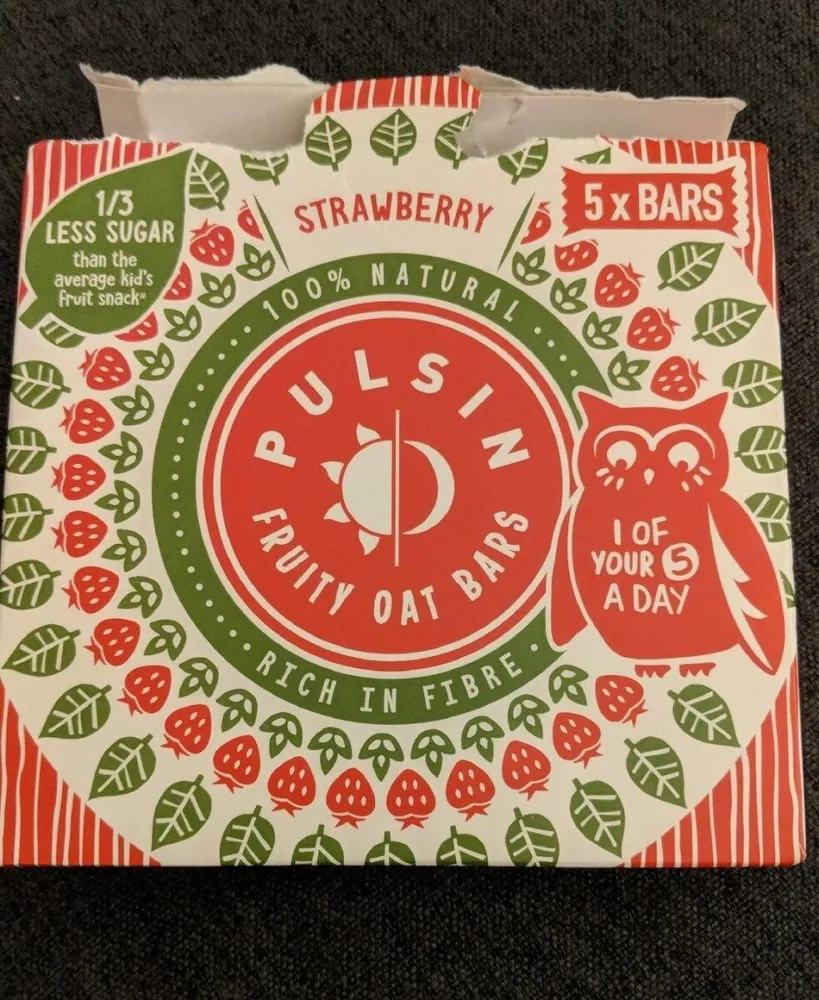 PULSIN FRUITY OAT BARS