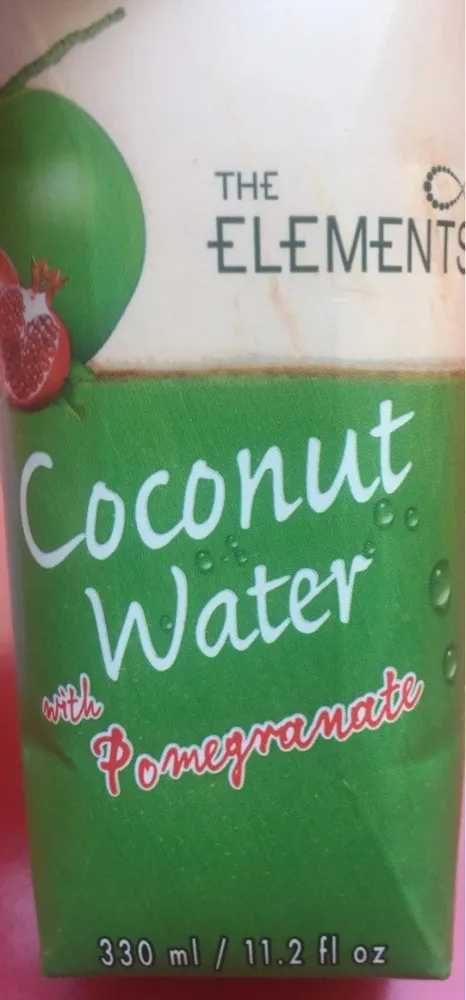 coconut Water with pomegranate