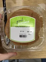 Turkey Sandwich On A Roll