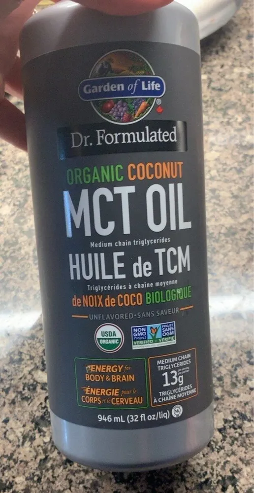 Organic coconut MCT oil