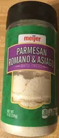 Parmesan Romano & Asiago Grated Cheeses