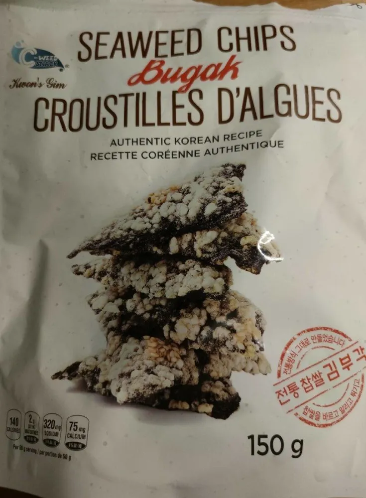 Seaweed Bugak Chips