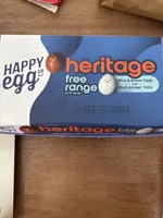 heritage free range eggs