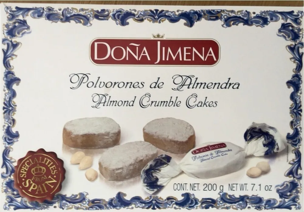 Almond crumble cakes