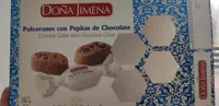 Polvorones con pepitas de chocolate
