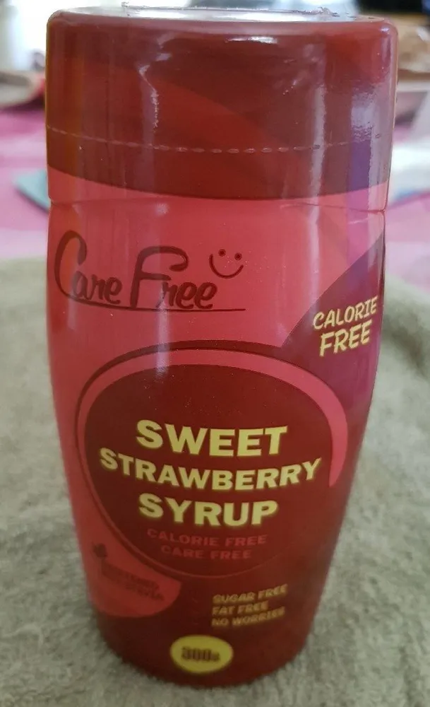Care Free Sweet Strawberry Syrup