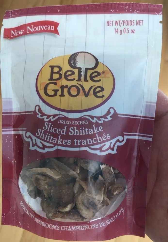 Dried Sliced Shiitake