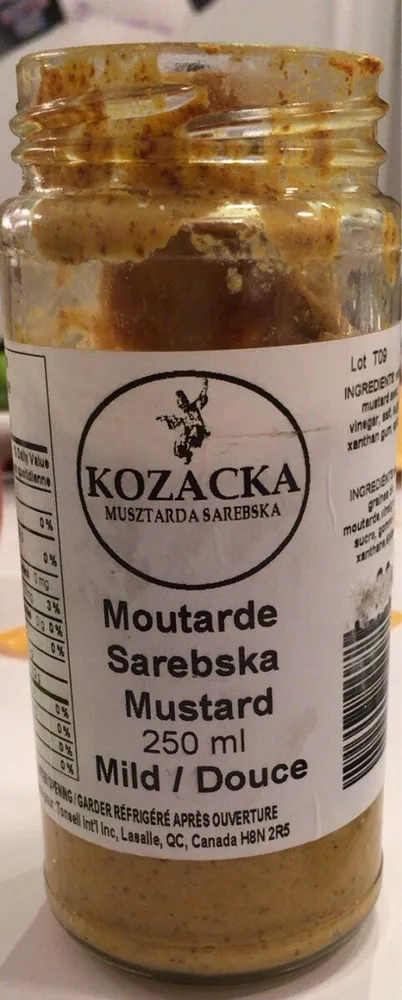 Moutarde douce