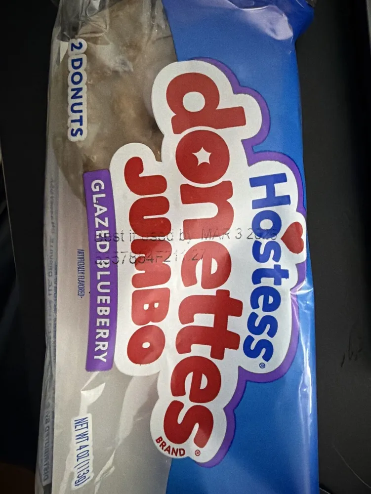 Jumbo Glazed Blueberry Donettes