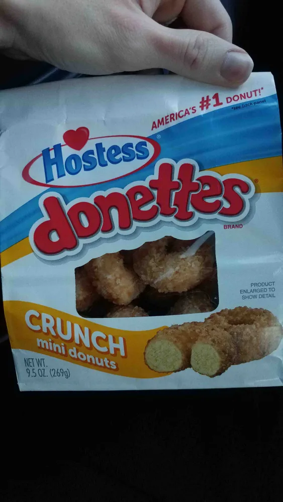 donettes crunch mini donuts