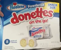 Donettes powdered mini donuts