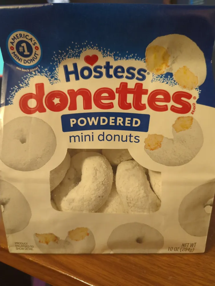 POWDERED mini donuts