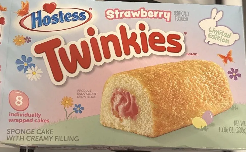 Hostess Twinkies Strawberry Crème