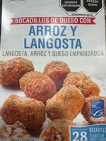 Bocadillos De Queso Con Arroz Langosta