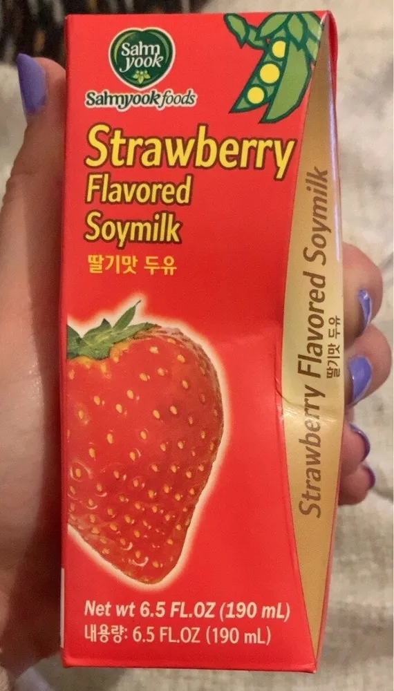 Strawberry Soy Milk